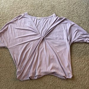 Urban Outfitters Purple knotted Blouse Size M